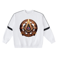 Oversized Crewneck Taped Sweatshirt