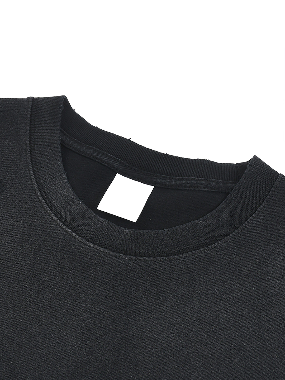 Hand-Frayed Sunfade Paint Splatter T-Shirt